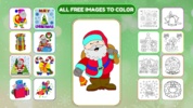 Christmas Color by Number screenshot 3