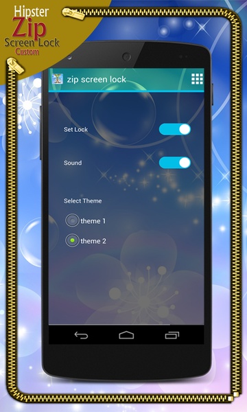 Hipster Zip Screen Lock Custom - Preview 6
