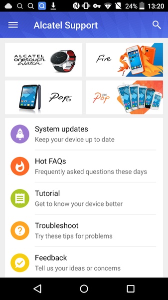 Alcatel Support - Preview 6