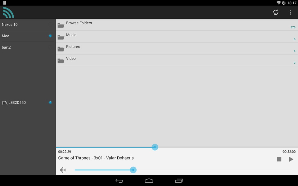 DroidUPnP - Preview 4