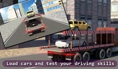 Car Transporter Truck Sim 2015 screenshot 2