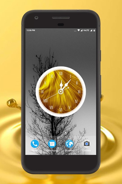 Gold Clock Live Wallpaper - Preview 5