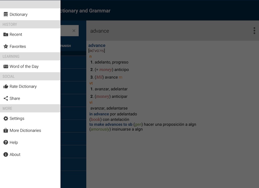 Collins Spanish Dictionary - Preview 5