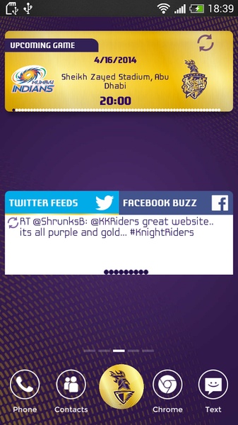 Kolkata Knight Riders Official Launcher - Preview 6