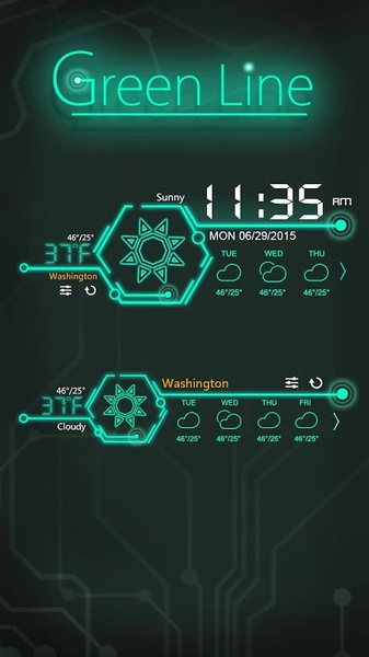 Green Line Style GO Weather EX - Preview 1
