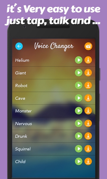 Voice Changer - Voice Effects - Preview 1