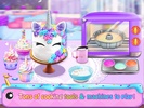 Rainbow Unicorn Foods & Desserts: Cooking Games screenshot 1