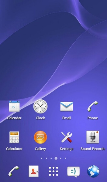 Xperia Theme - KK Launcher - Preview 2