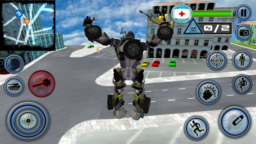 Furious Wild Tiger Robot Tank Robot Transform Game - Preview 12
