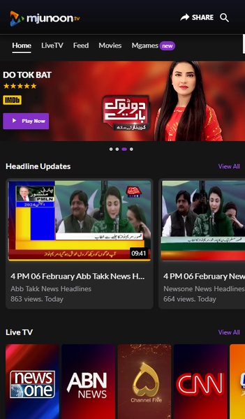 Mjunoon discount tv apk