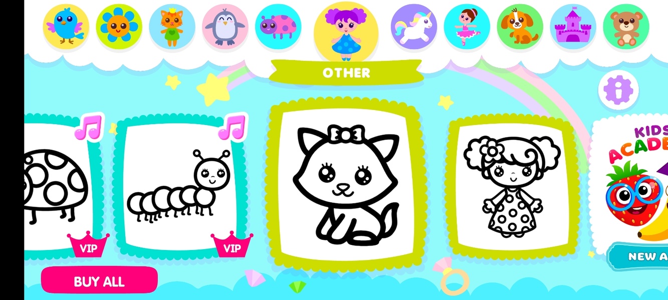 Bini Game Drawing for kids for Android - Download the APK from Uptodown