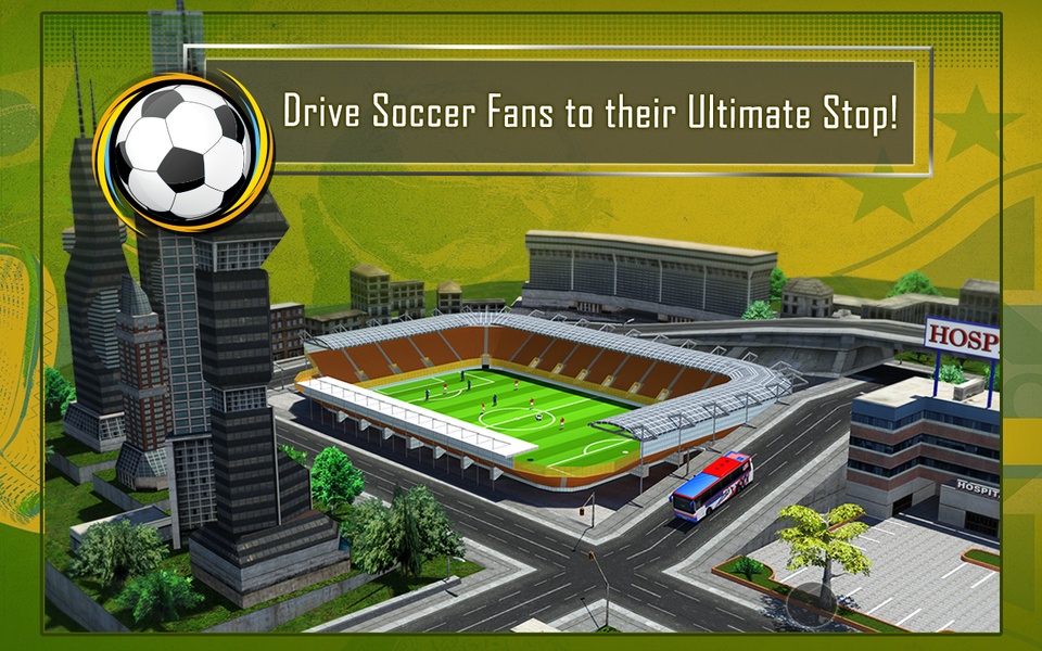 Soccer Fan Bus Driver 3D - Preview 6