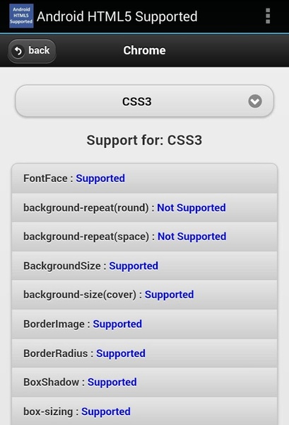 HTML5 Supported - Preview 2