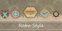 Retro Style GO Launcher Theme screenshot 1