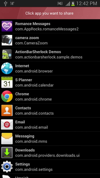 application sender - Preview 3