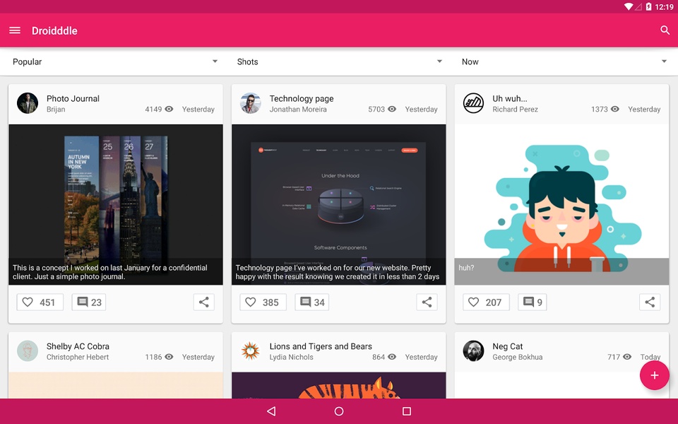Droidddle - Preview 4