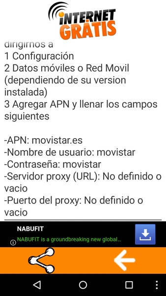 Internet Gratis 3G - Preview 3