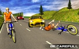 Bicycle Rider Traffic Race screenshot 5