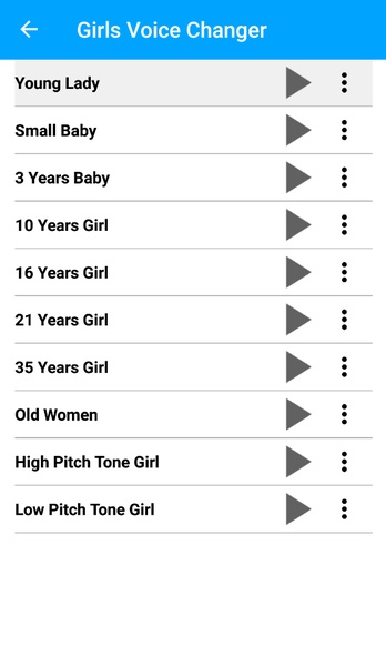Sexy Girls Voice Changer - Preview 2