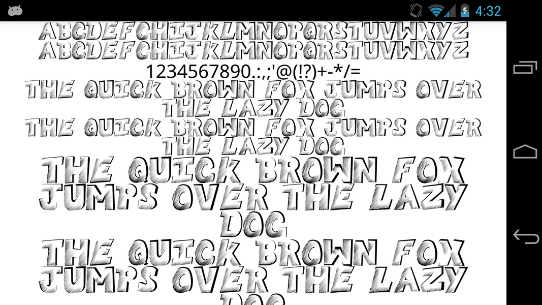 Pencil Fonts 50 - Preview 2