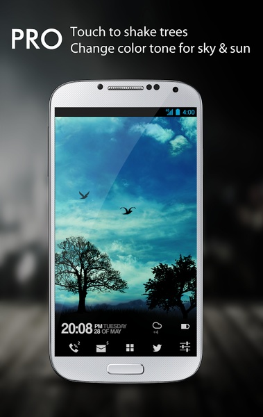 Blue Sky Live Wallpaper - Free - Preview 4