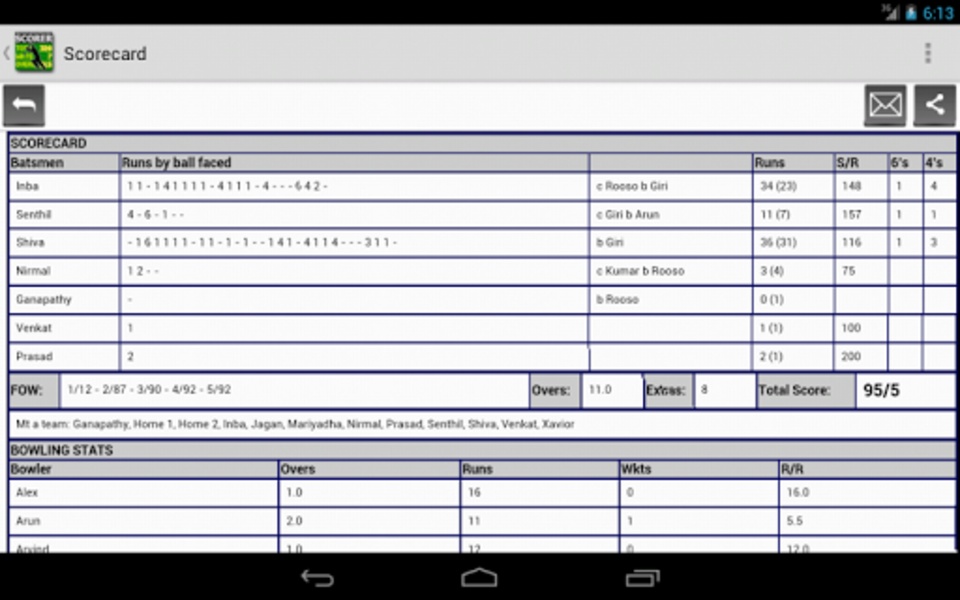 Best Cricket Scorer - Preview 5
