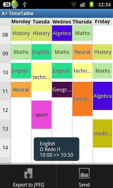 A+ TimeTable - Preview 1