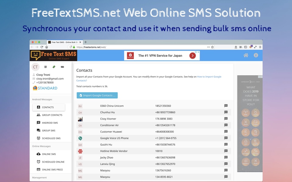 FreeTextSMS.net Web SMS Solution - Preview 11