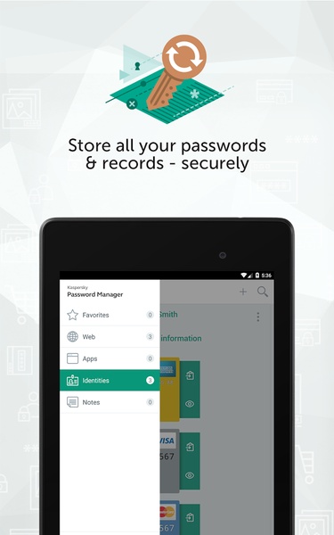 Kaspersky Password Manager - Preview 4