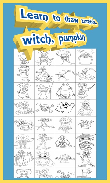 Halloween How To Draw - Preview 4