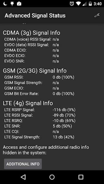 Advanced Signal Status - Preview 8