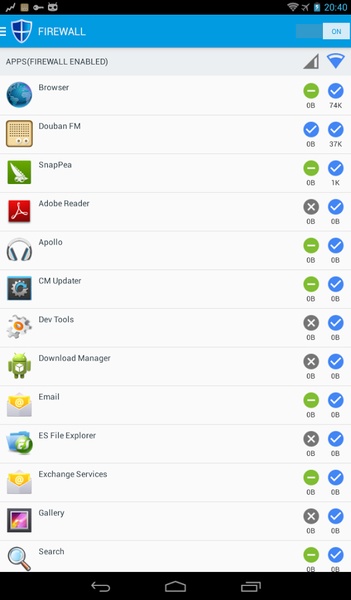 NoRoot Data Firewall - Preview 3