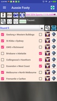 Aussie Footy Fixture/Stats/Predictor Free for Android 3
