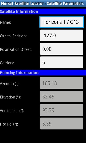 Norsat Satellite Locator - Preview 5