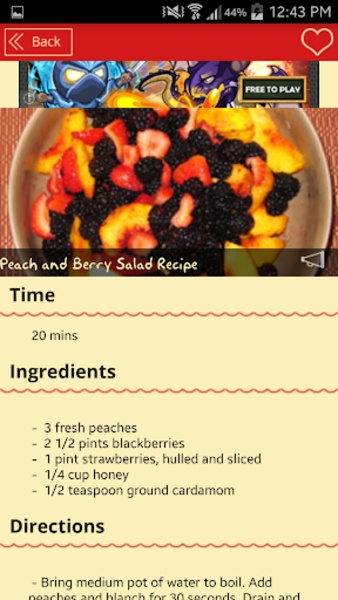 Fruit Salads Recipes - Preview 1