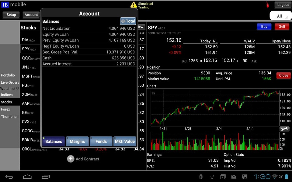 mobileTWS - Preview 4
