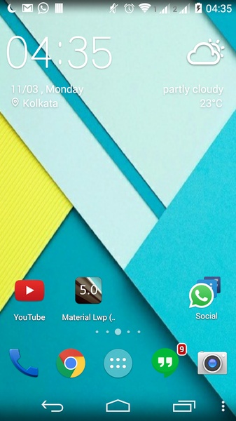 Material Lwp (Android 5.0) - Preview 6