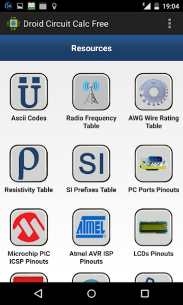 Droid Circuit Calc Free - Preview 4