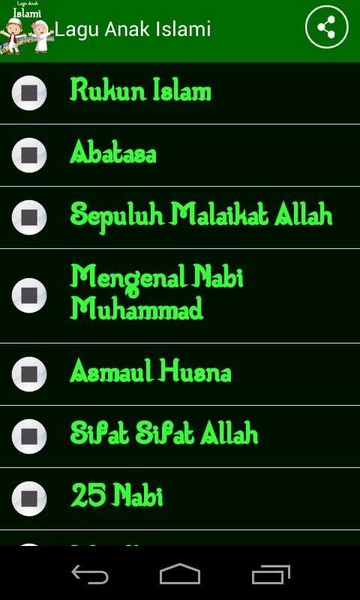 Lagu Anak Islami - Preview 3