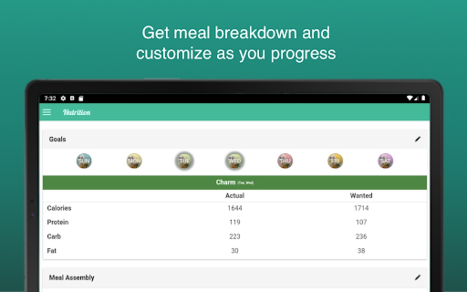 Fitness Meal Planner - Preview 2