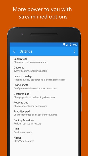 ClearView Gestures - Preview 3
