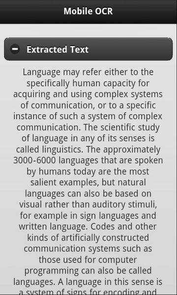 Mobile OCR - Preview 3