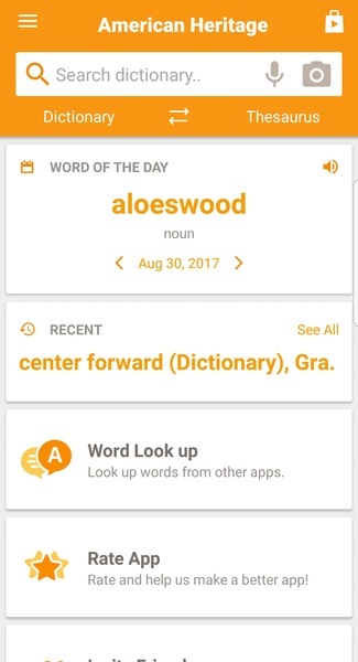 American Heritage Dictionary FREE - Preview 2