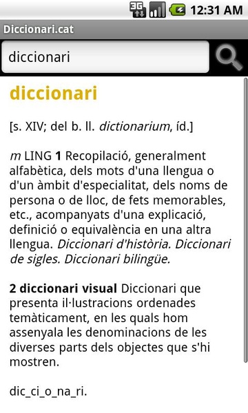 Diccionari.cat - Preview 2