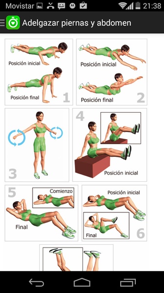 Adelgazar piernas y abdomen - Preview 5