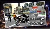 Crime City Police Bike Driver screenshot 5