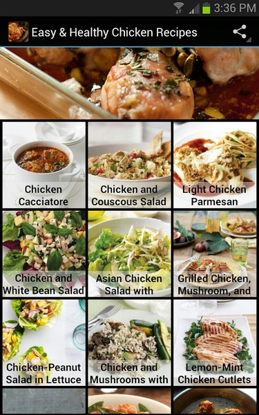 Easy & Healthy Chicken Recipes - Preview 5