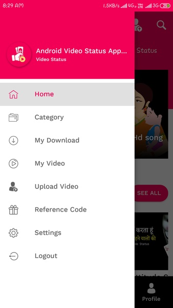 Status Video Reward - Preview 1