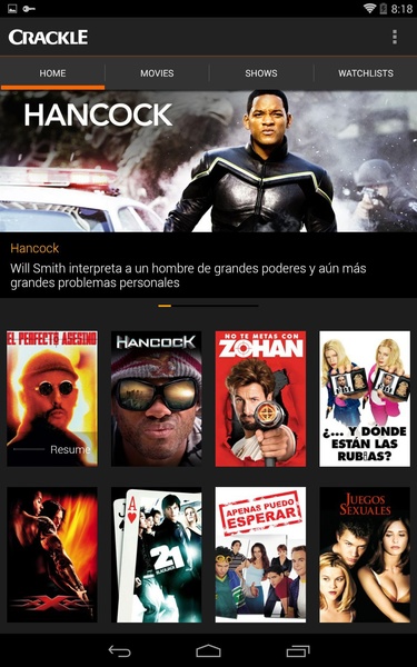 Crackle streaming online