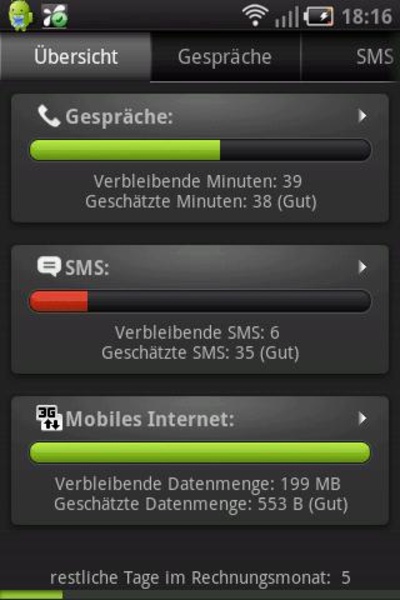 DroidStats - Preview 3